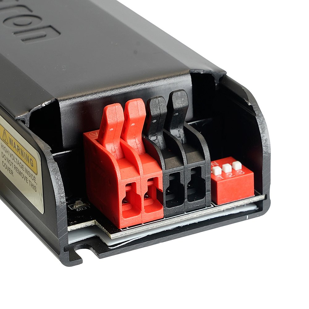 Трансформатор для светодиодной ленты с плавным пуском и диммированием 200W 24V IP20 Feron LB004 52125