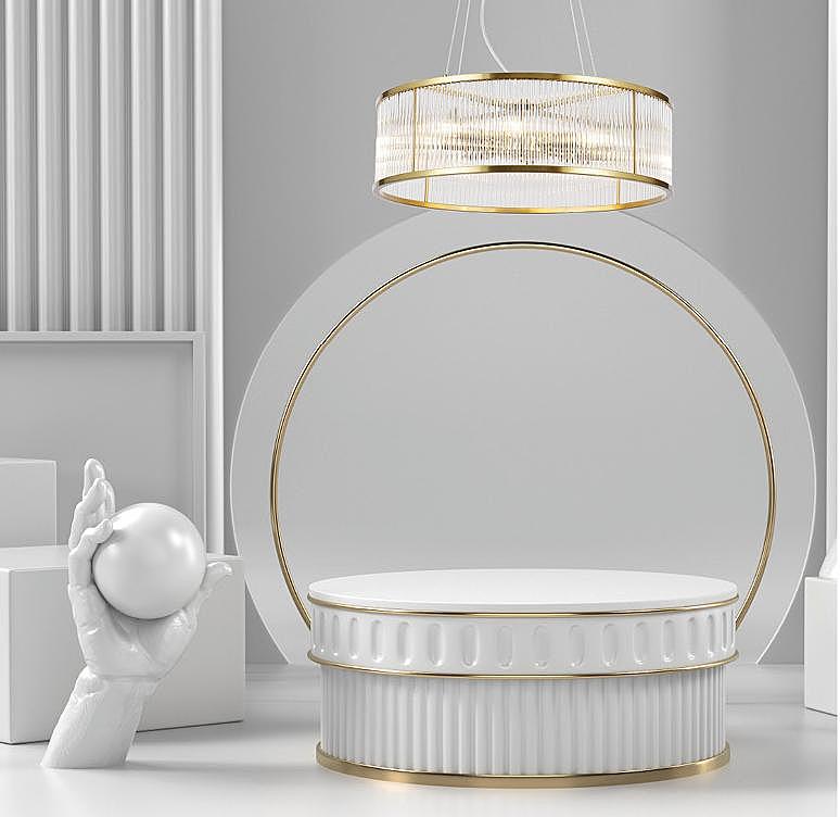 Подвесная люстра Gerhort G21079 G21079/8COP+CL