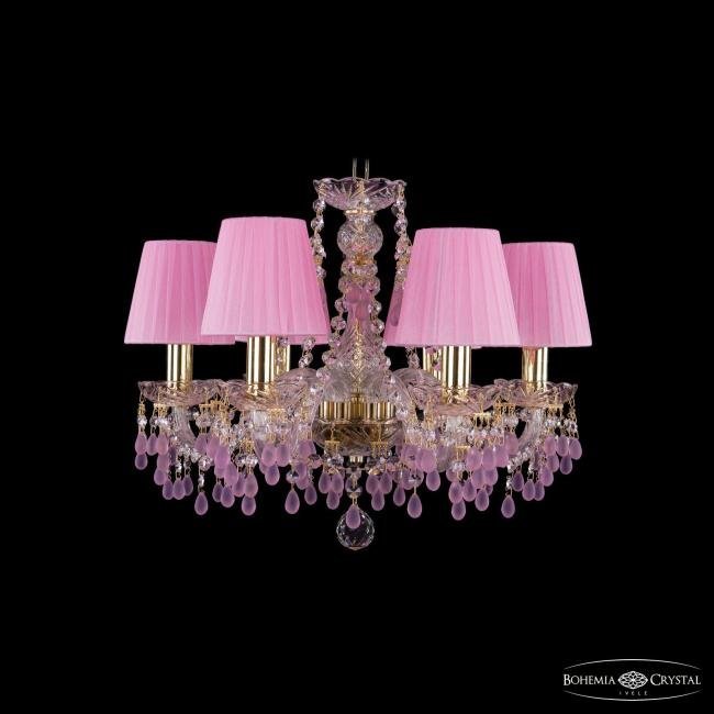 1410/6/160 G V7010 SH1 Подвесная хрустальная люстра 1410 Bohemia 1410/6/160 G V7010 SH1