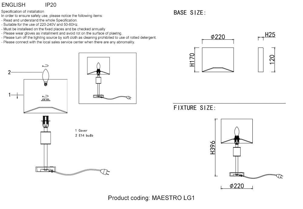 MAESTRO LG1 GOLD Настольная лампа Crystal Lux Maestro MAESTRO LG1 GOLD