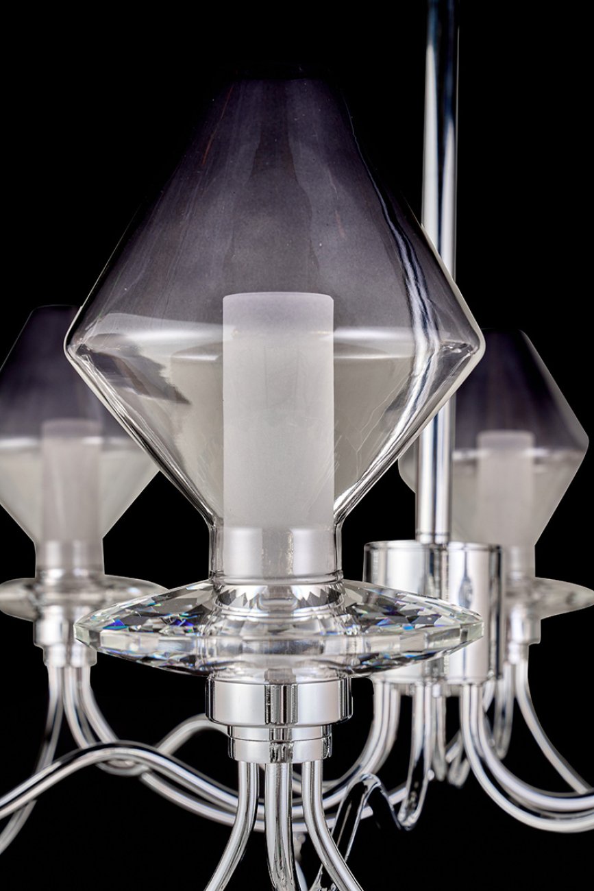 LE7721/6 Chrome Люстра на штанге LEON Therese LE7721/6 Chrome