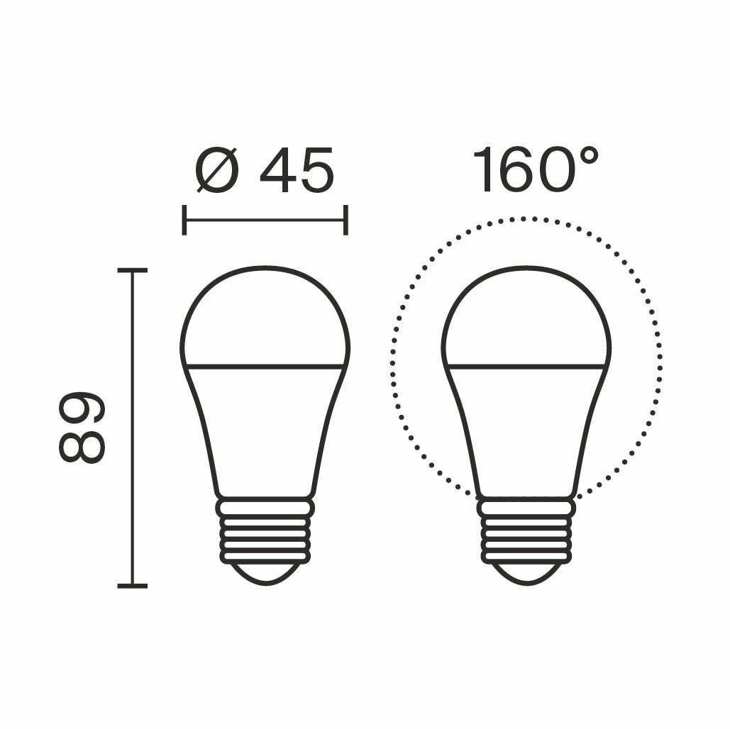 Светодиодная лампочка Globe 7W Voltega 3225