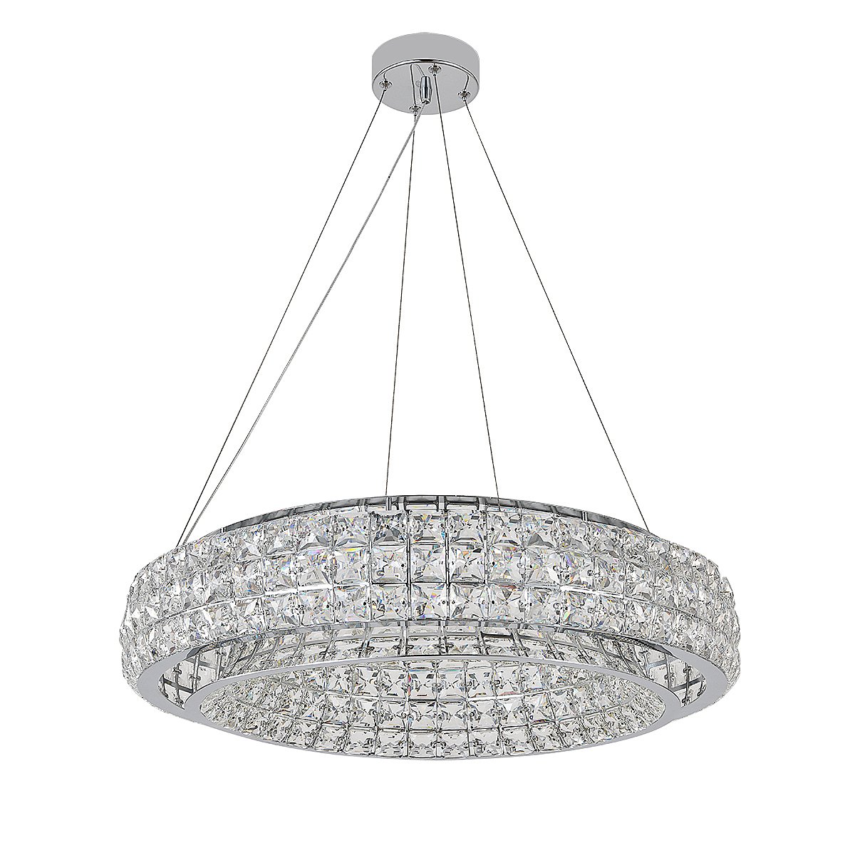 V000101L Подвесная люстра Indigo Valore V000101L 12044/B/1P Chrome