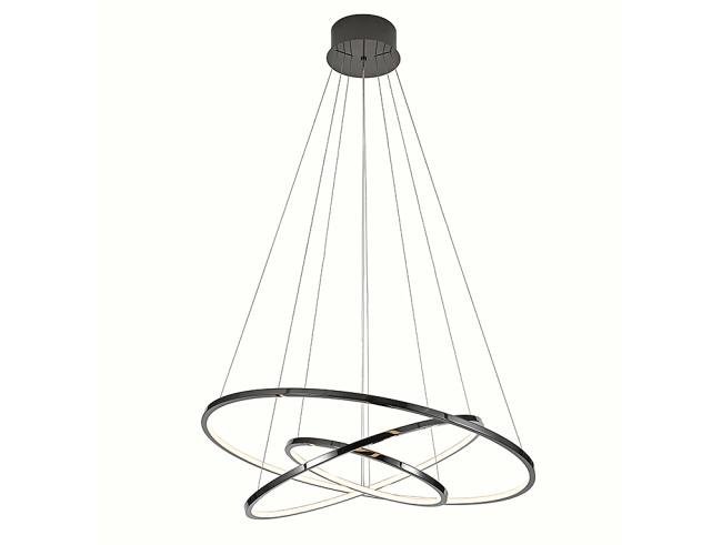 15303N/S black glossy Подвесная люстра Newport Loren 15303N/S black glossy