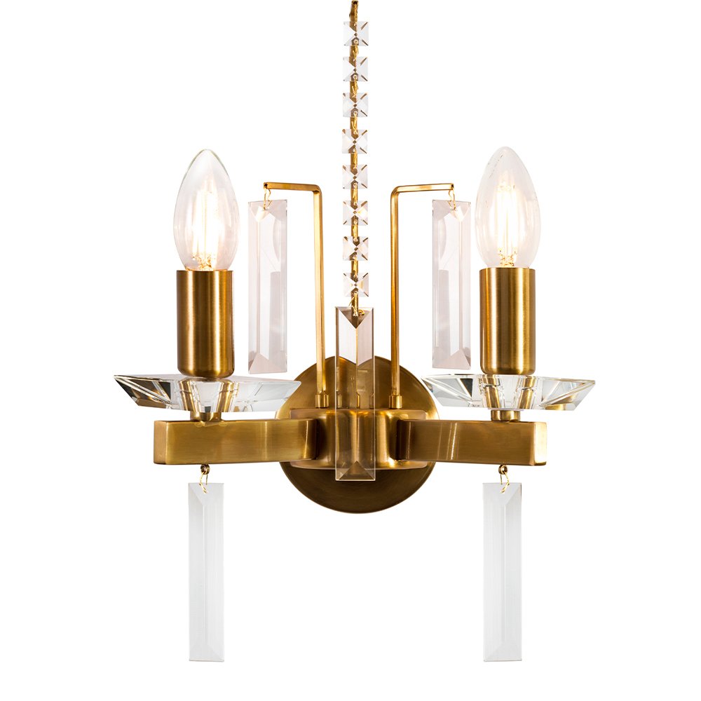 MARRON AP2 BRASS Настенное бра Crystal Lux Marron MARRON AP2 BRASS