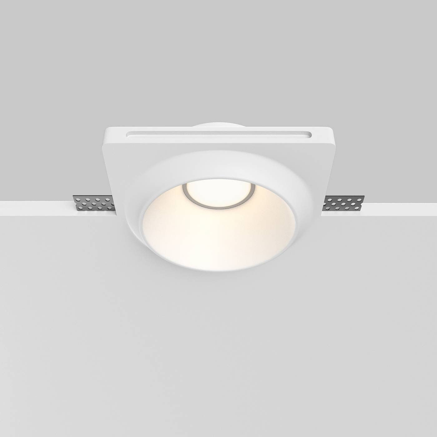 Встраиваемый светильник Maytoni Gyps Modern DL124-GU10-01-TRS-W