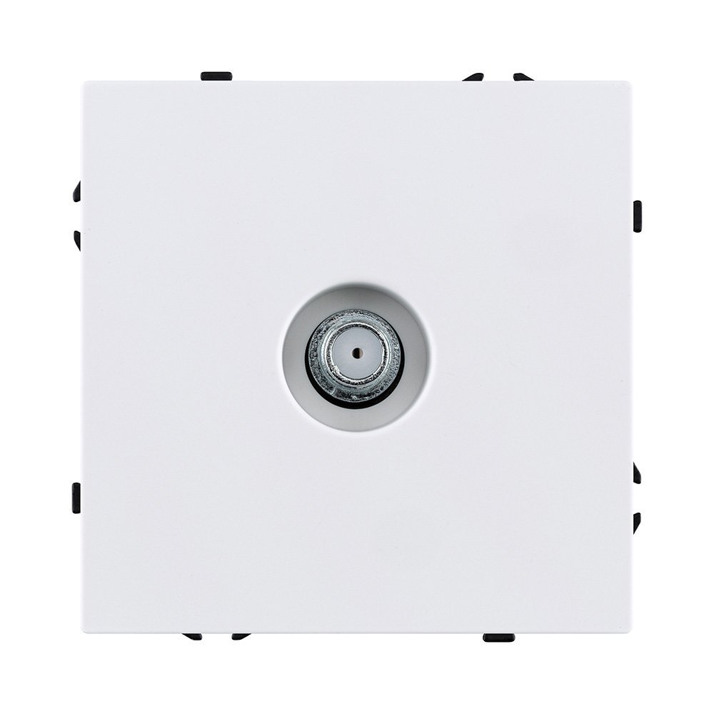 EC-020WH Розетка TV, белый матовый Kollinger Eclipse EC-020WH