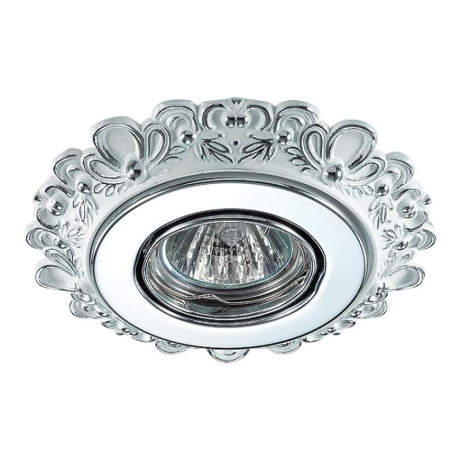 Встраиваемый светильник с узорами Ligna 370270 Novotech