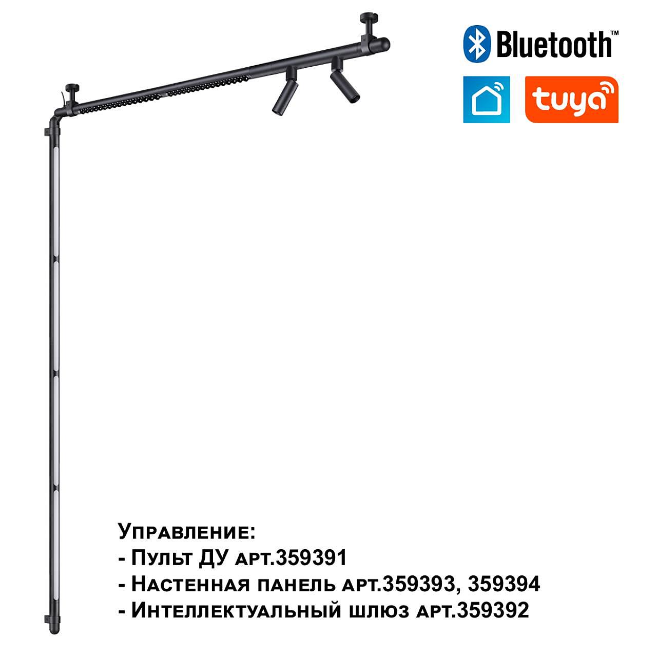 Светильник диммируемый со сменой цветовой температуры Novotech Glat 359367