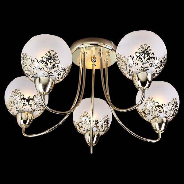 30037/5 золото Потолочная люстра Eurosvet 30037 30037/5 золото