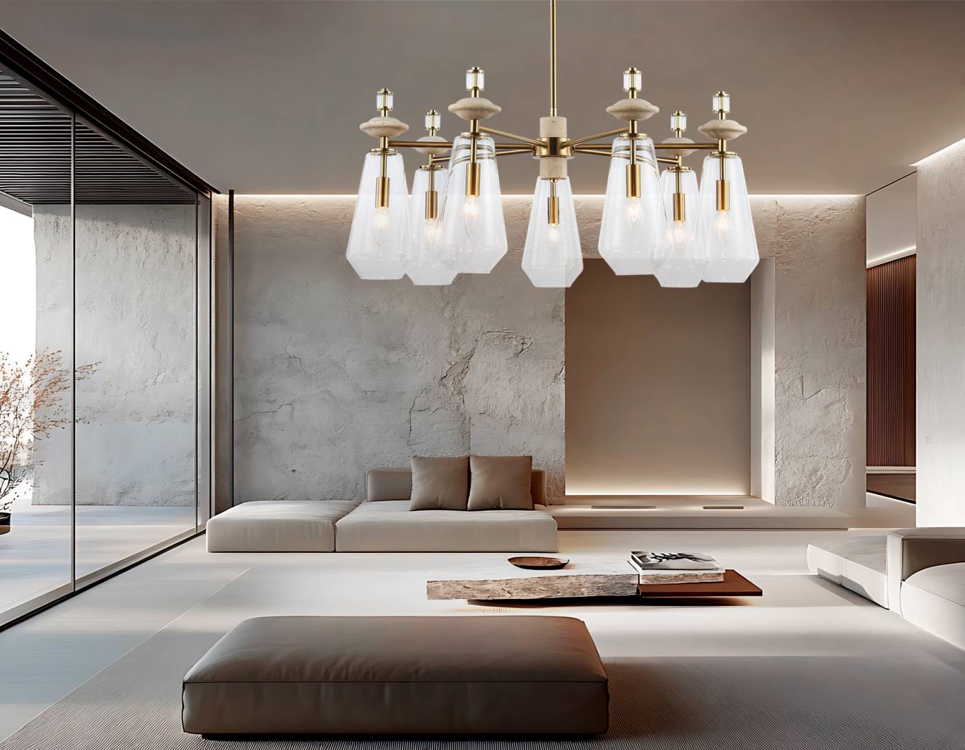 Люстра на штанге Ceramo Modern Ambrella LH53306