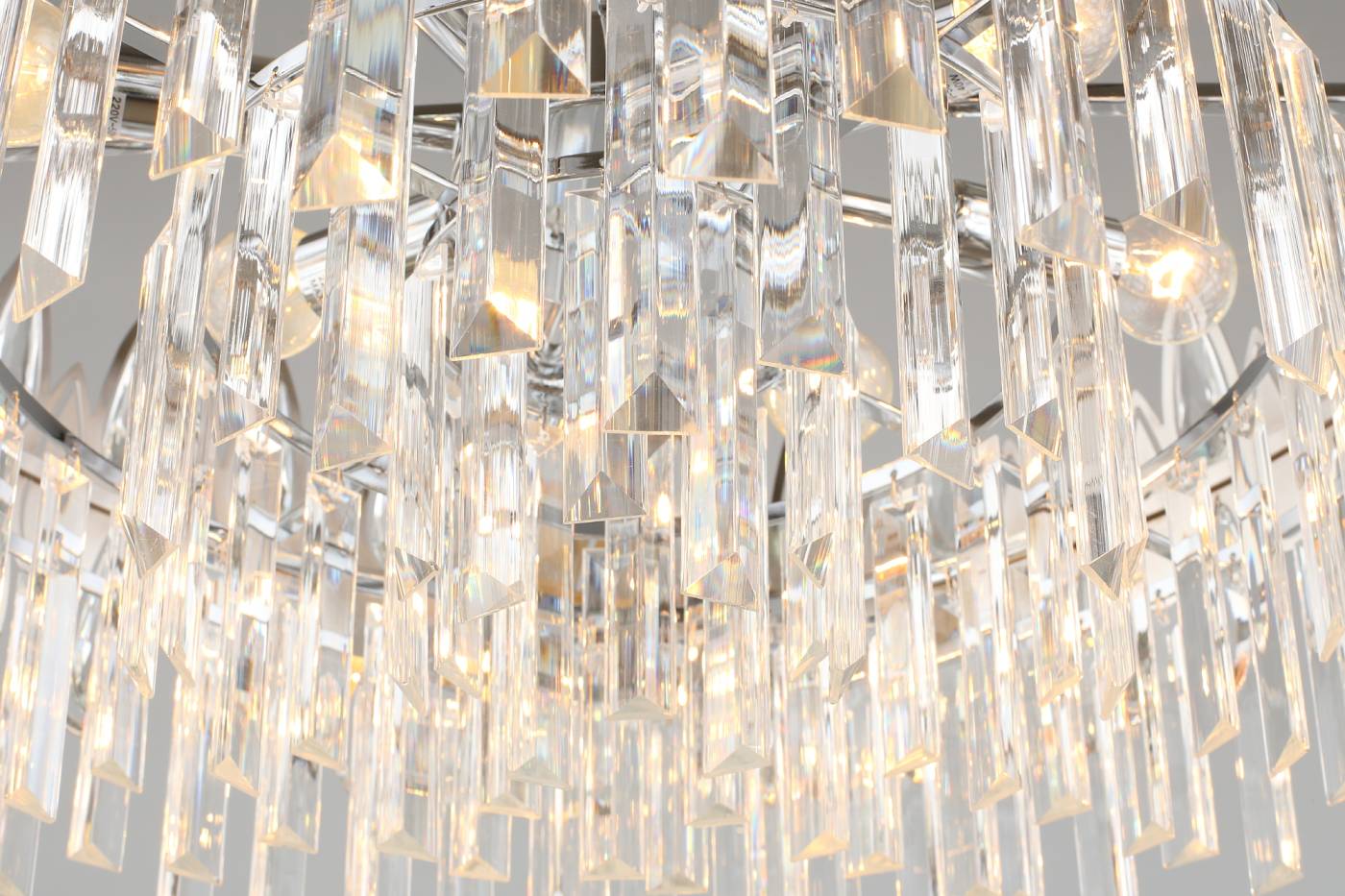 Подвесная хрустальная люстра Riposto Omnilux OML-71703-08