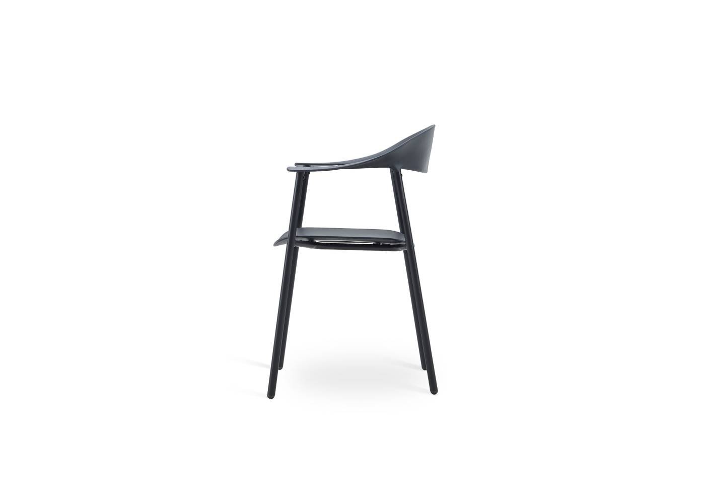 PC018 black Стул пластиковый Stool Group Eila УТ000039771