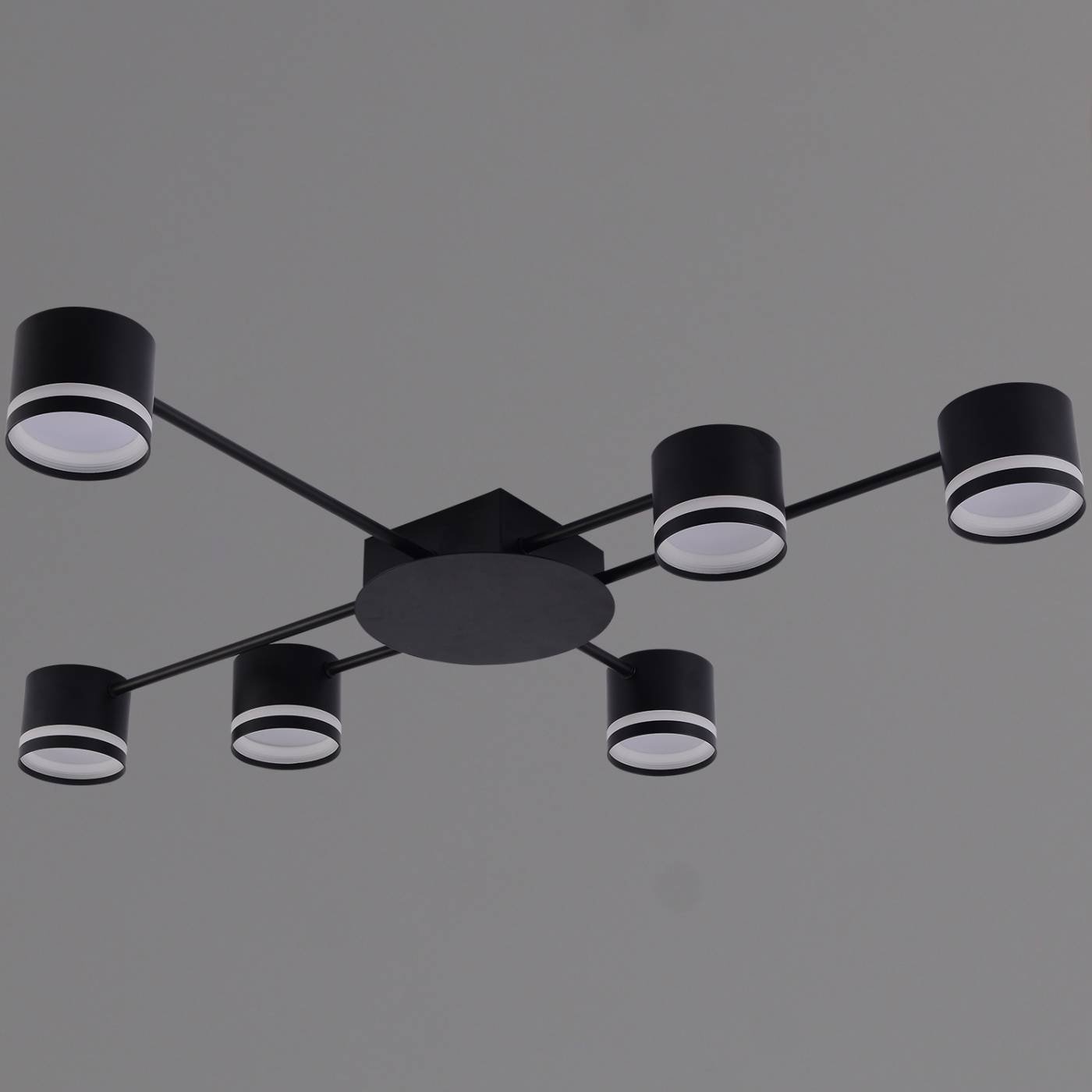 Потолочная люстра Reluce 56730-0.3-06 GX53 BK