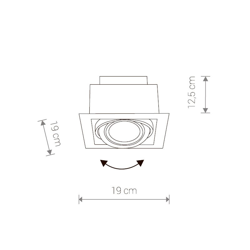 9573 Встраиваемый светильник Nowodvorski Downlight 9573