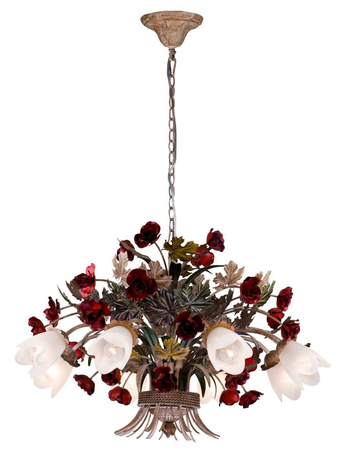 Fiori di rose 1760.8 Люстра подвесная с цветочками Fiori di rose Fiori di rose 1760.8 Lucia Tucci