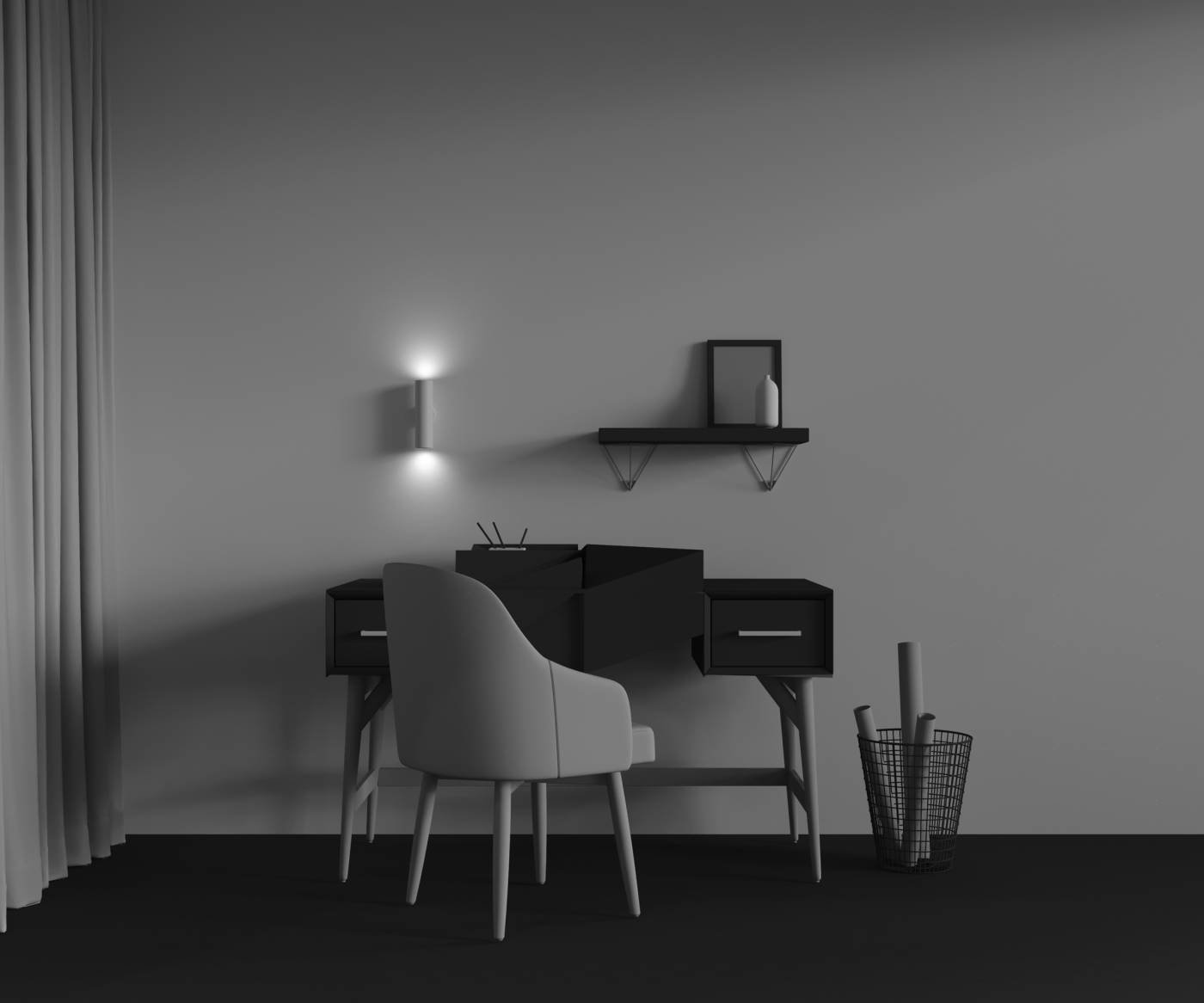 C080WL-02-GU10-W Настенный светильник Maytoni Artisan C080WL-02-GU10-W