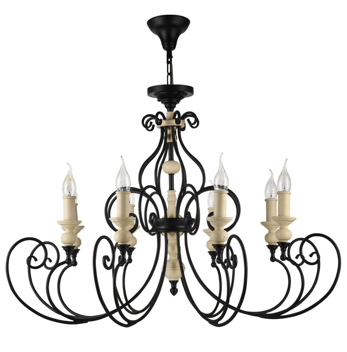 H631-PL-08-B Подвесная люстра Maytoni Karina H631-PL-08-B