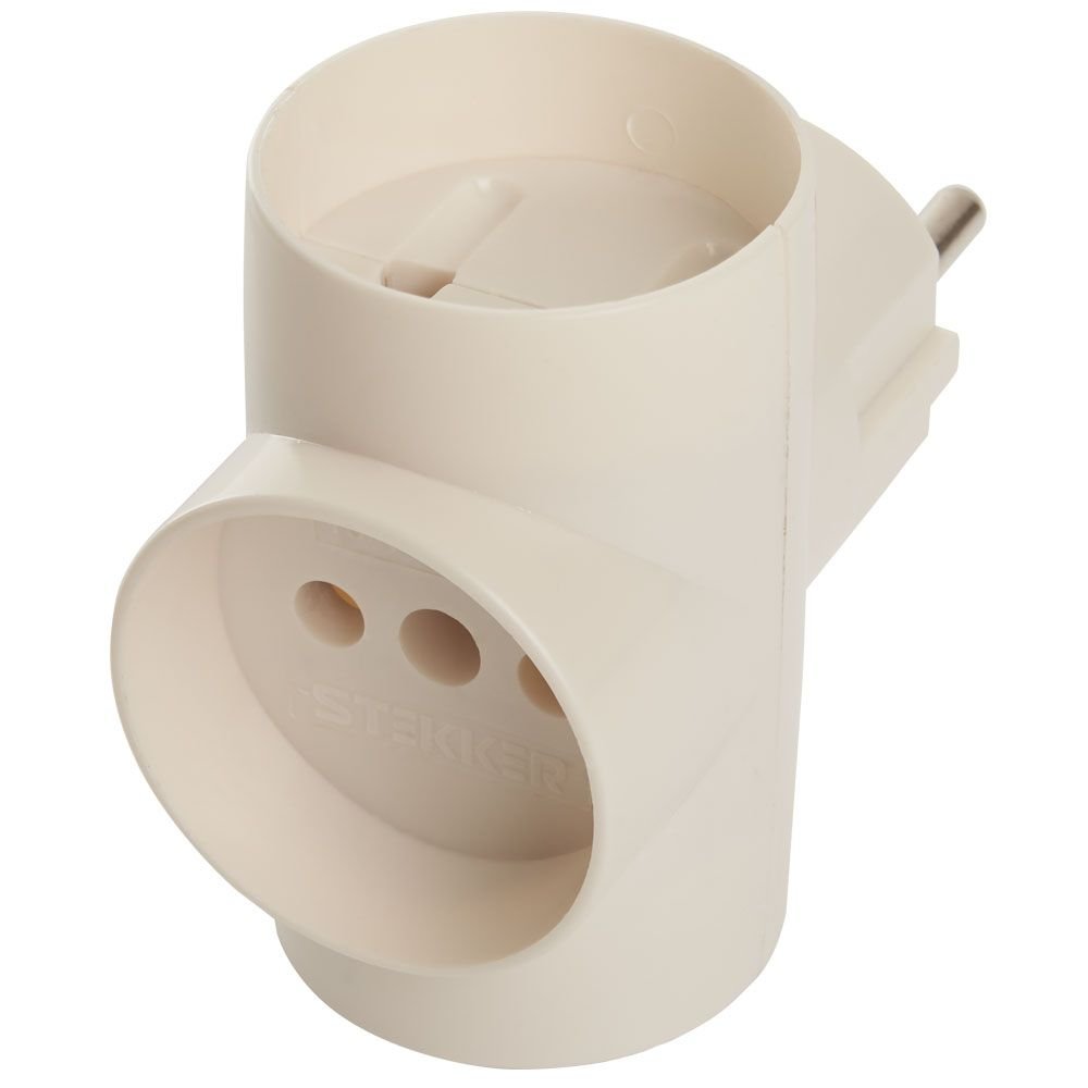 39227 Сетевой разветвитель Stekker ADP10 39227