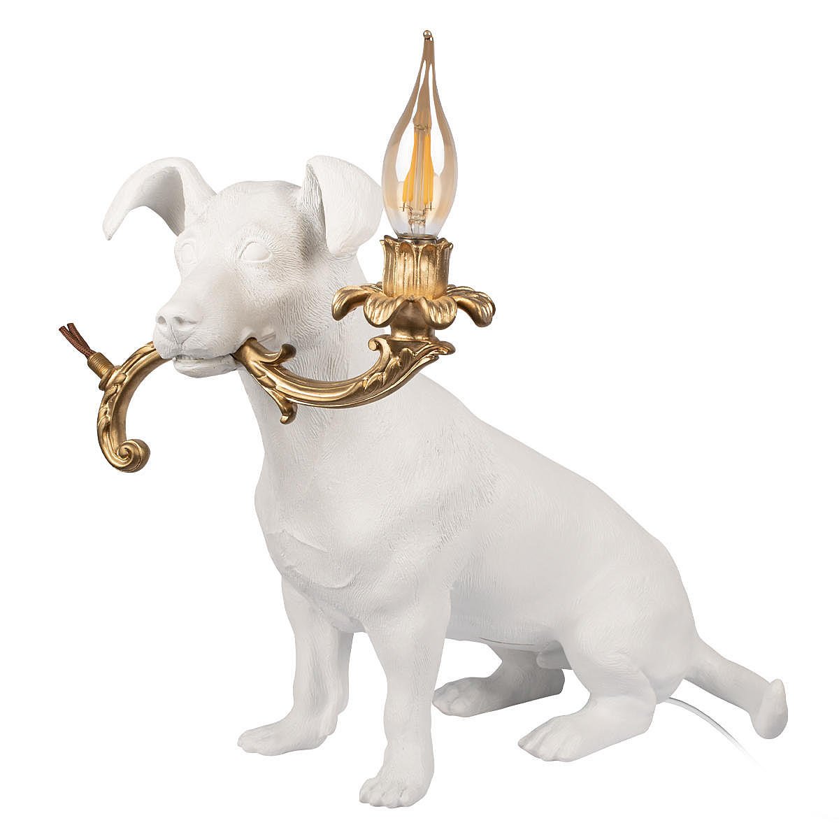 10312 White Декоративная лампа Loft It Dog 10312 White