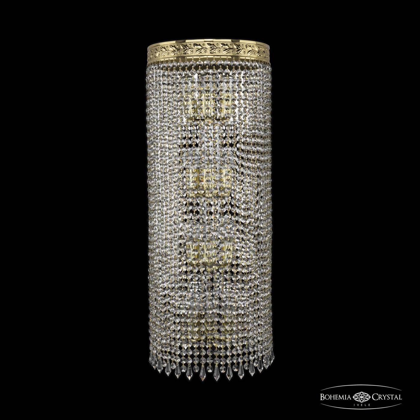 Настенное бра Bohemia 8340 83401B/30IV-75 G Drops