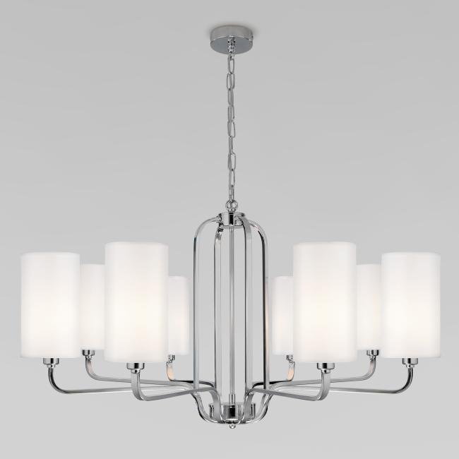 Подвесная люстра Eurosvet Purezza 60128/8 хром