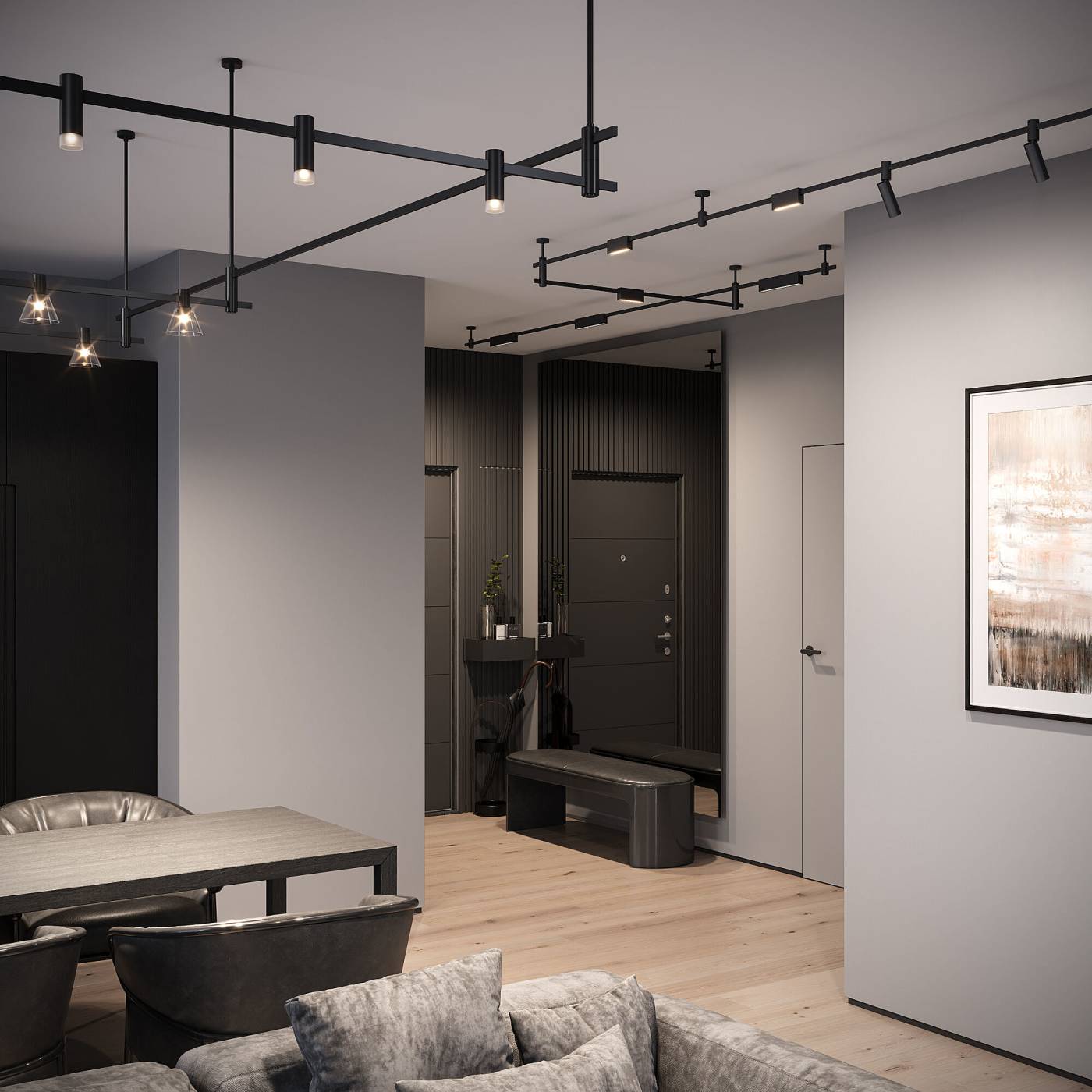 Трековый светильник Elektrostandard Esthetic Magnetic Esthetic Magnetic Трековый светильник 12W 3000K (чёрный) 85123/01