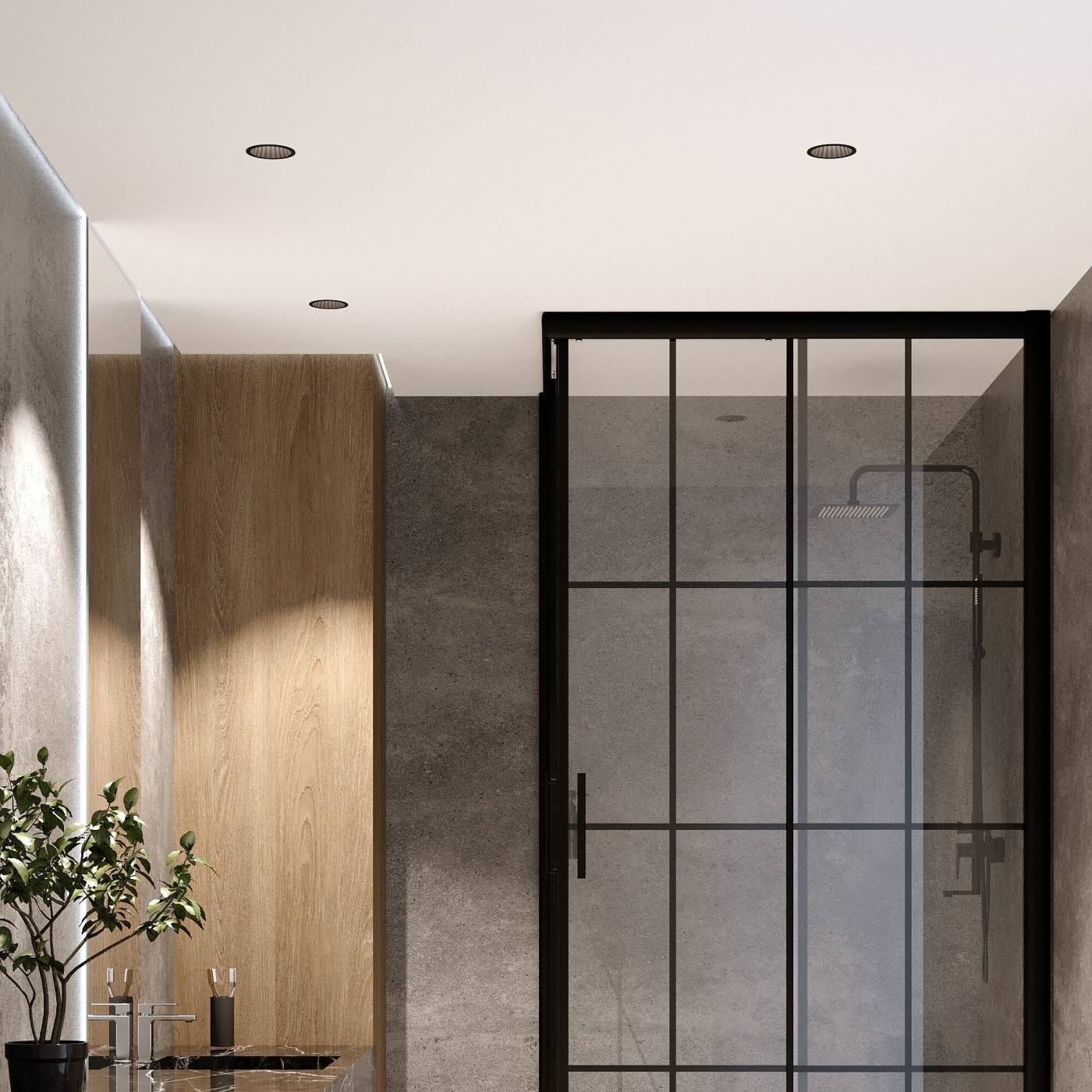 15274/LED 12W 4000K черный жемчуг IP44 Встраиваемый светильник Elektrostandard Arco 15274/LED 12W 4000K черный жемчуг IP44