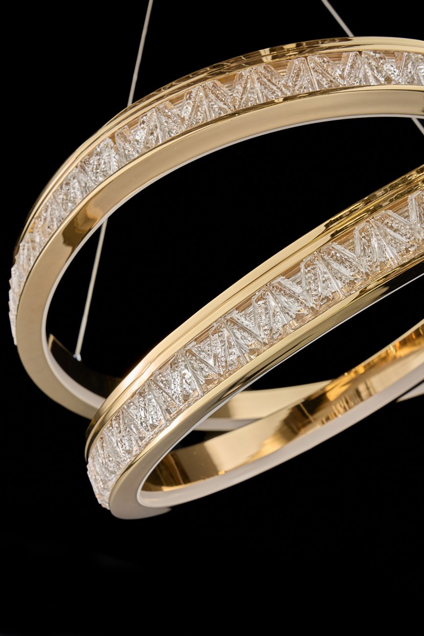 Подвесная люстра LEON Aida LE7707/600Z Gold