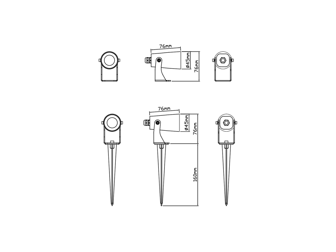 Грунтовый светильник FL-F24A SWG Standard 00-00044747