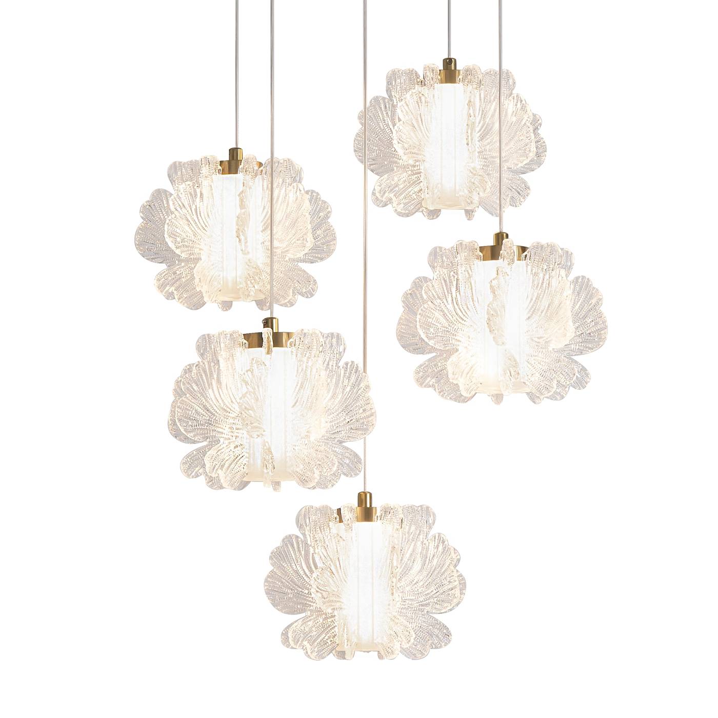 FR5579PL-L40BS Светильник подвесной Freya Flower FR5579PL-L40BS