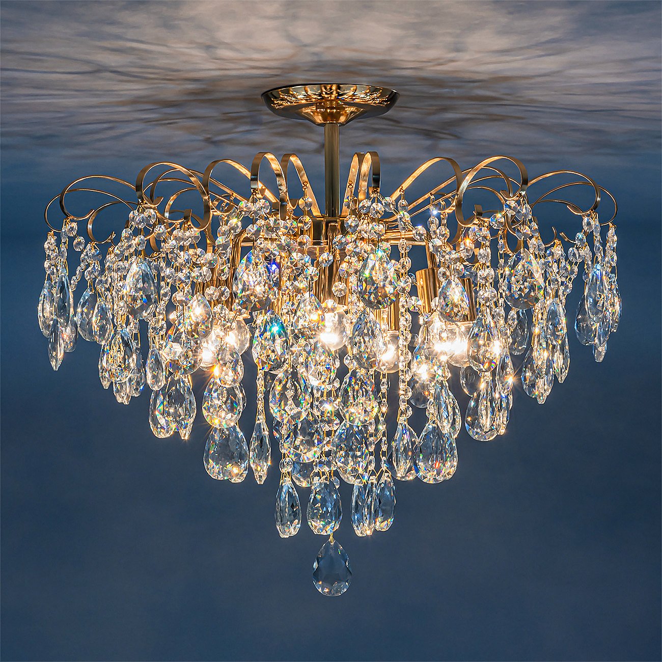 1113/7PL Потолочная люстра Escada Crown 1113/7PL