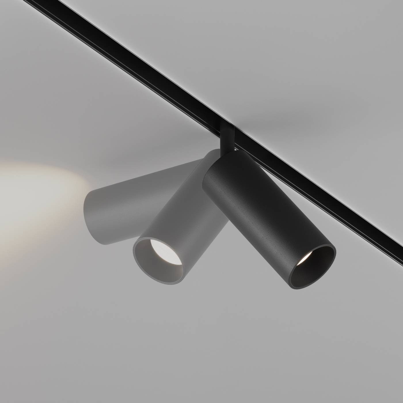 Трековый светильник Maytoni Focus LED Exility TR032-2-12W4K-W-B