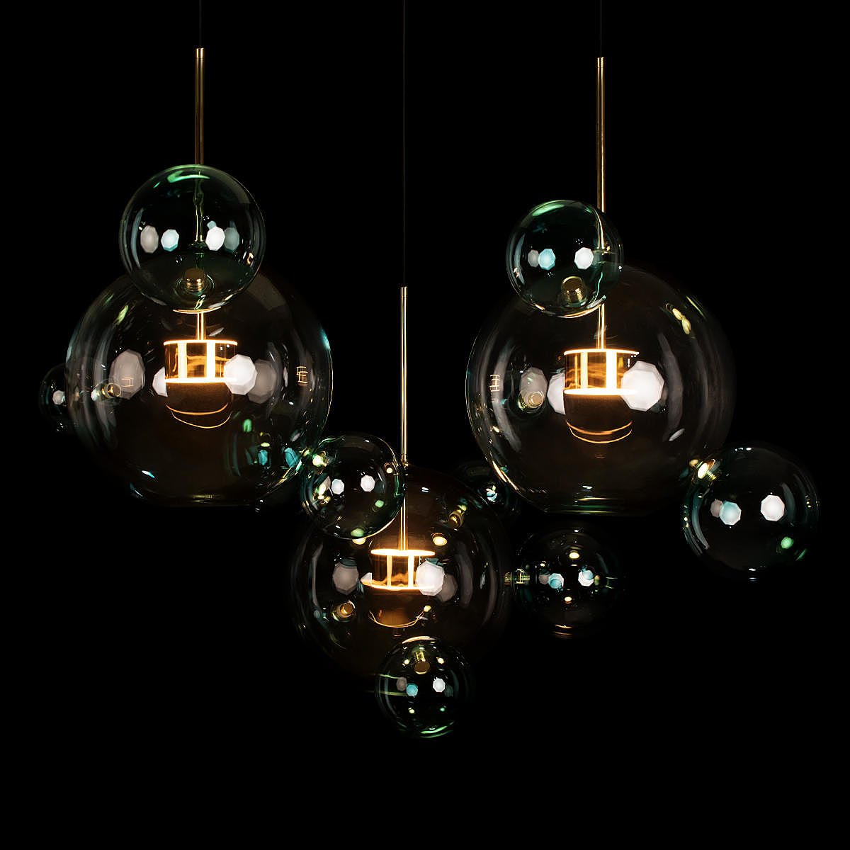 2027-S3 Blue Светильник подвесной Loft It Bolle 2027-S3 Blue