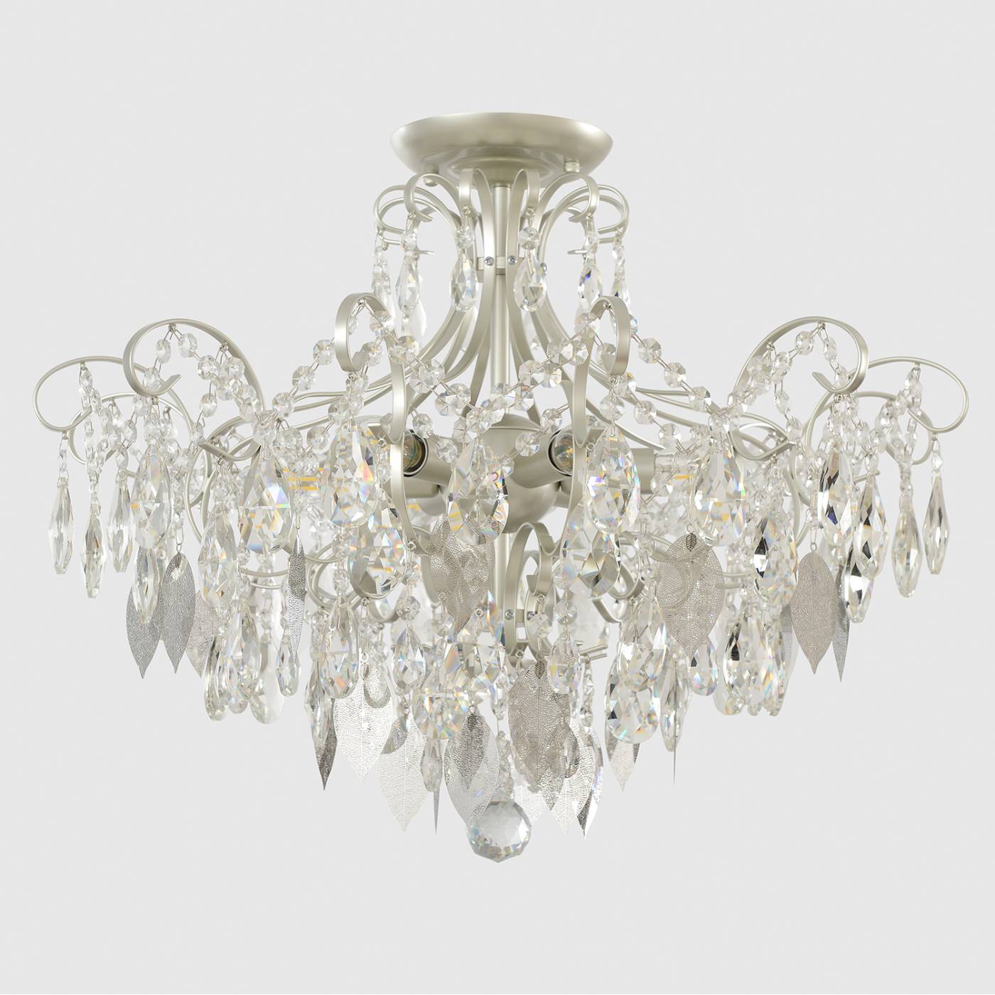 ESMIRALDA PL6 SILVER Потолочная люстра Crystal Lux Esmiralda ESMIRALDA PL6 SILVER