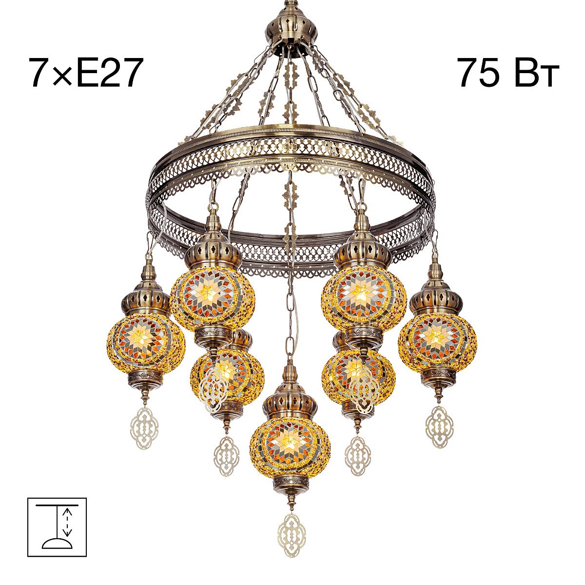 Подвесная люстра Citilux Каир CL419165