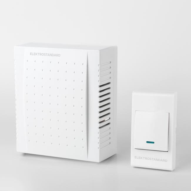 Дверной звонок Elektrostandard DBQ26 DBQ26M WM 1M IP44 Белый