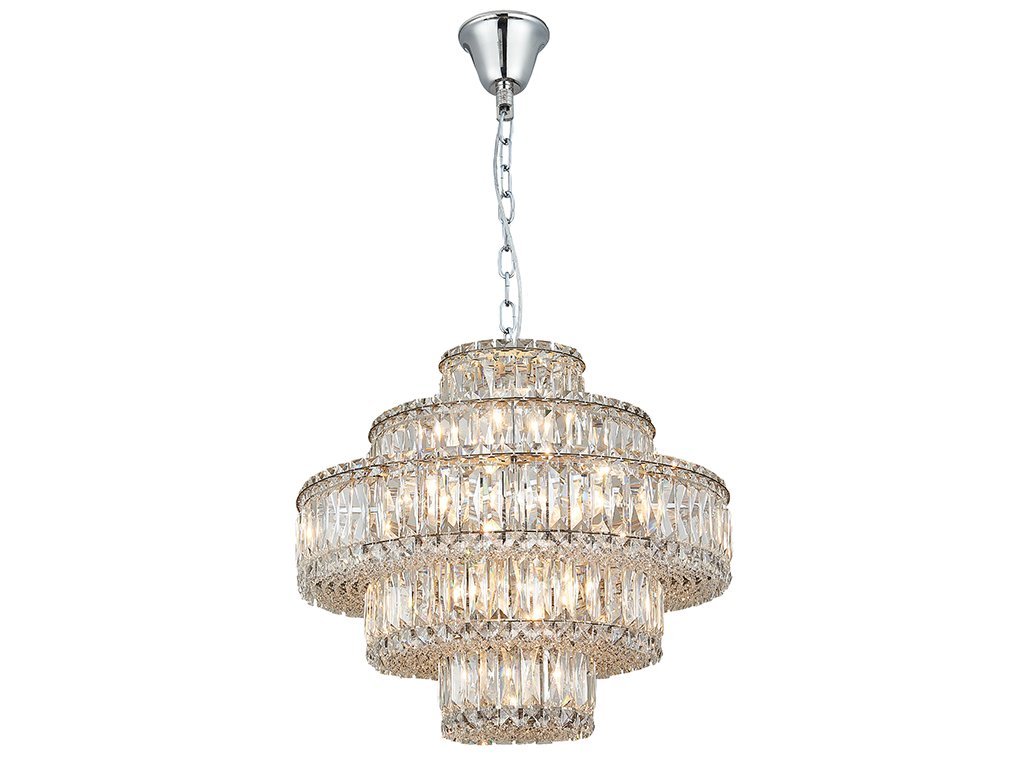 8459+6/C chrome Подвесная люстра Newport 8450 8459+6/C chrome