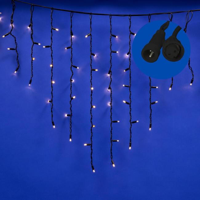 ULD-B3010-200/TBK WARM WHITE IP67 Гирлянда Uniel ULD-B3010-200/TBK WARM WHITE IP67