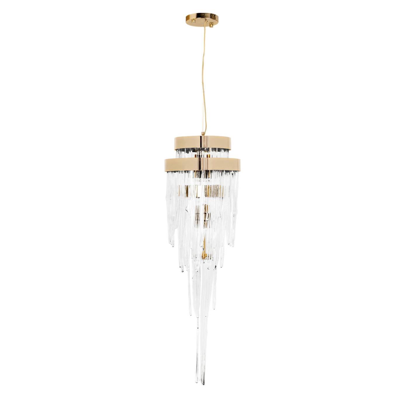 KM0990P-4 brass Подвесная люстра Delight Collection Babel KM0990P-4 brass