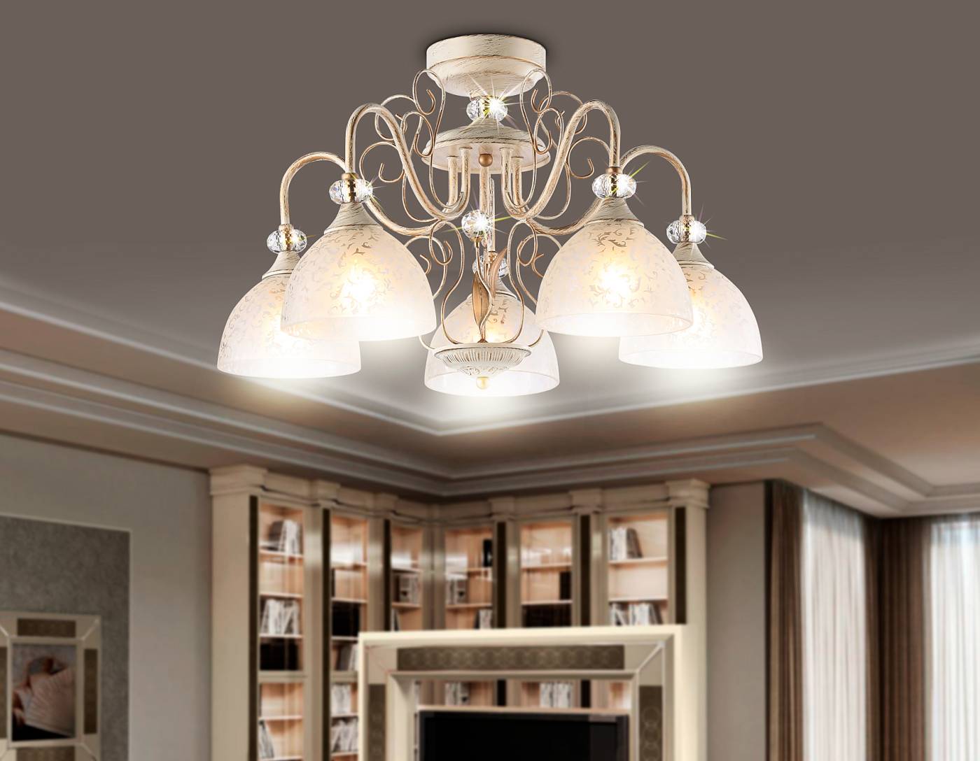 Потолочная люстра Ambrella Traditional TR3057