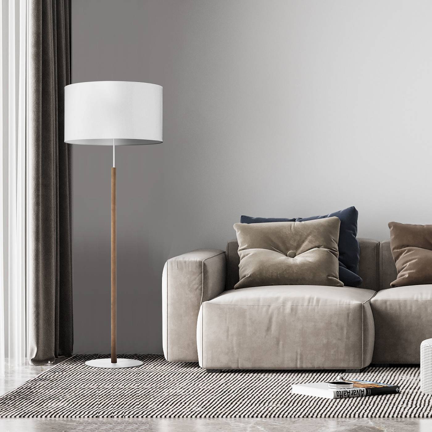5216 Deva White Торшер TK Lighting Deva 5216 Deva White