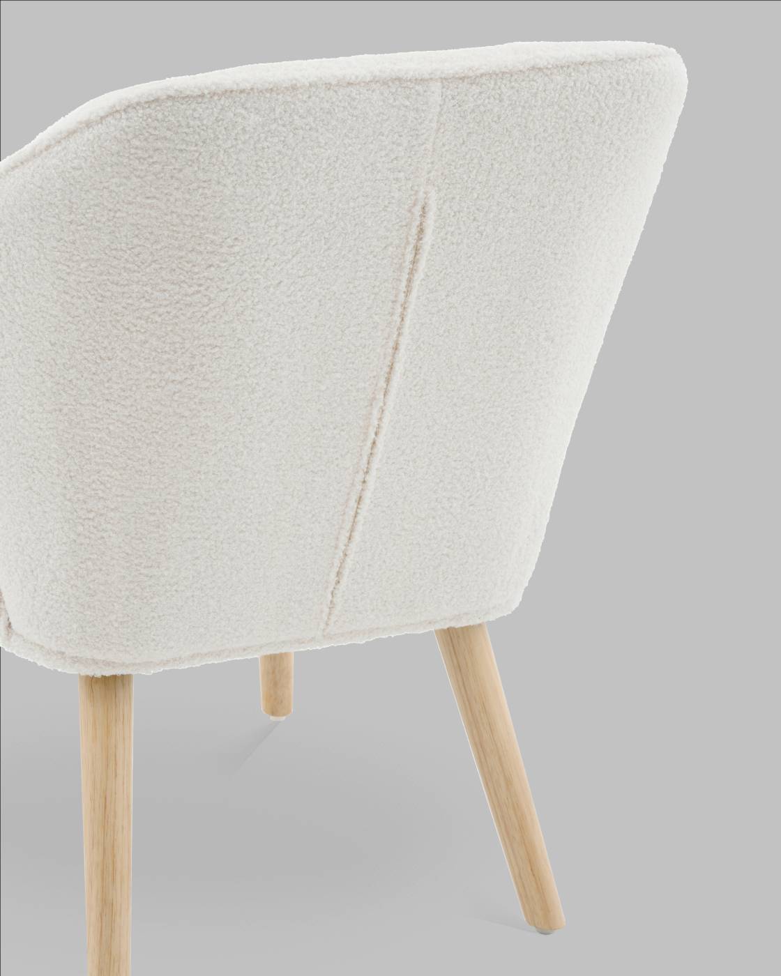 Кресло Stool Group Вэйл QH-8904K TEDDY 1859-01 white