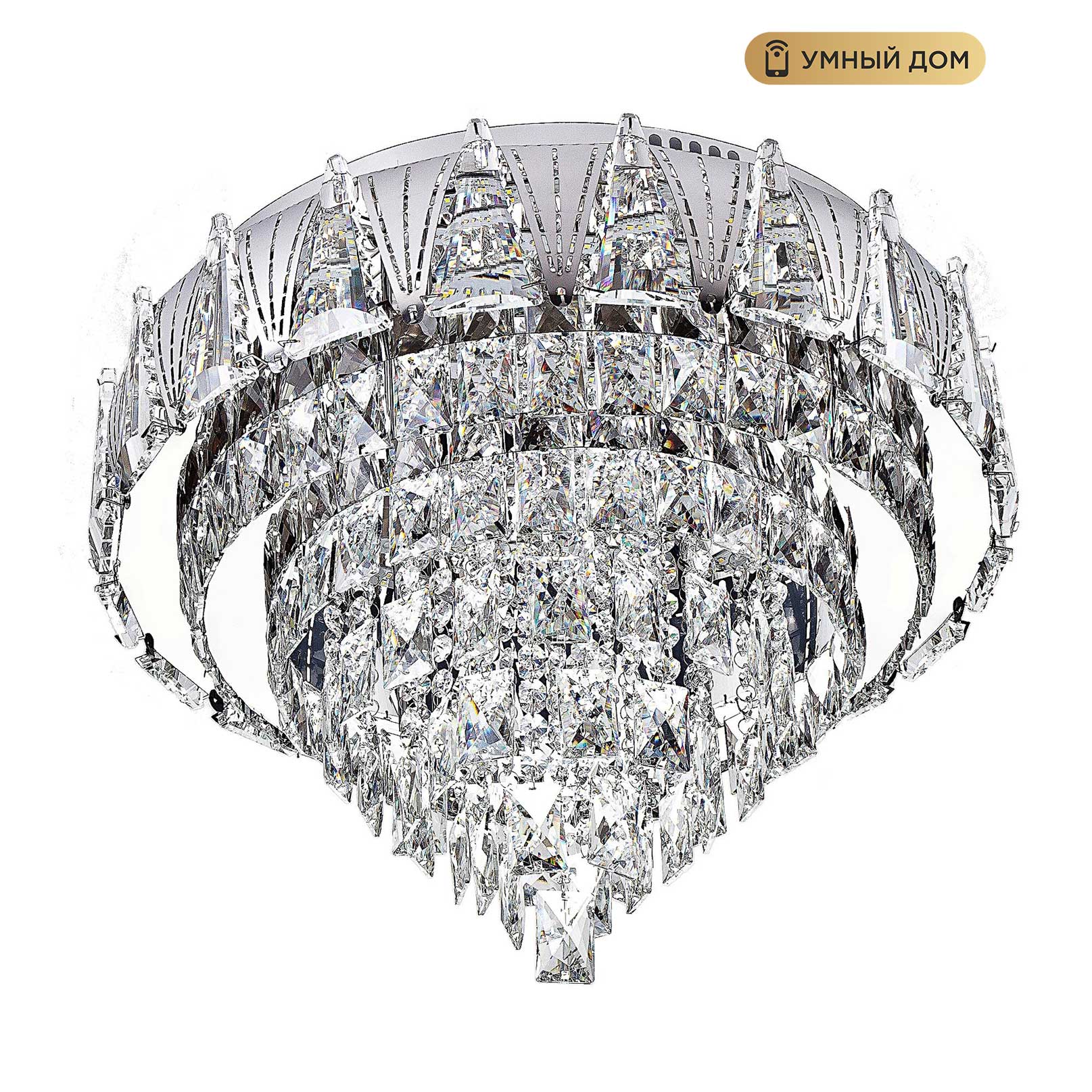 L9437-500 CR с УД Потолочная люстра L LED4U L9437-500 CR с УД