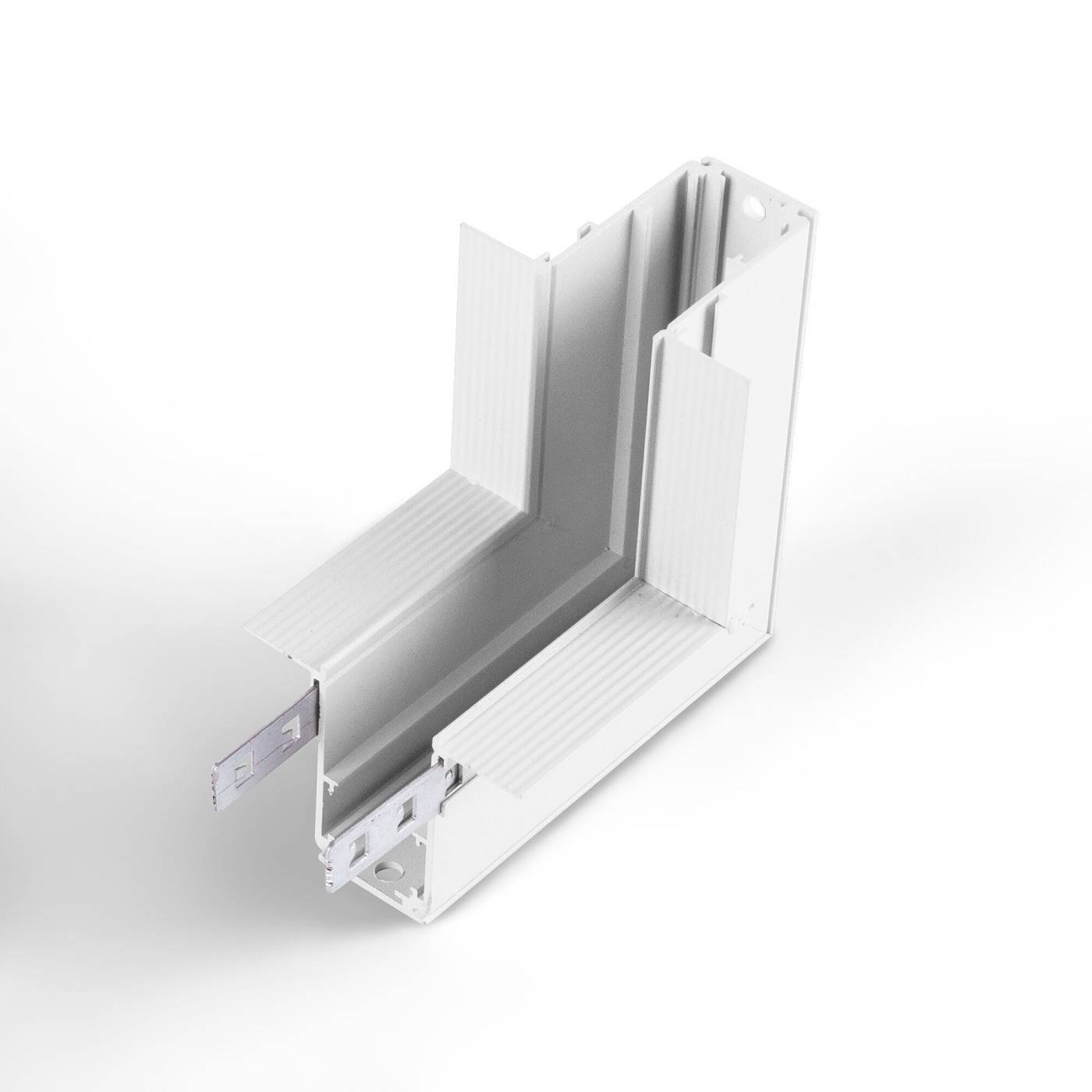 Slim Magnetic Коннектор угловой внутренний для накладного шинопровода белый 85091/00 Коннектор угловой внутренний для накладного шинопровода Elektrostandard Slim Magnetic Slim Magnetic Коннектор угловой внутренний для накладного шинопровода белый 85091/00