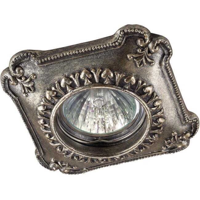 Встраиваемый светильник с узорами Pattern 370084 Novotech