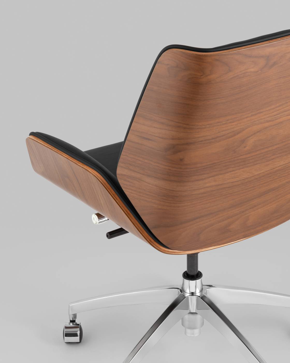 Кресло офисное Stool Group Crown A312-A 8383-29 walnut back