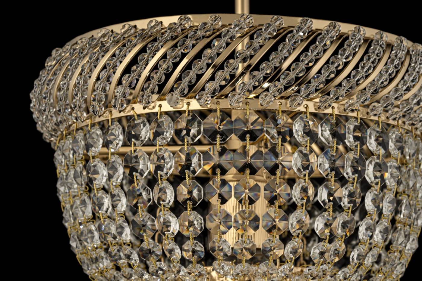 Bari E 1.3.25.299 G Потолочная люстра Dio D'Arte Bari Gold Bari E 1.3.25.299 G