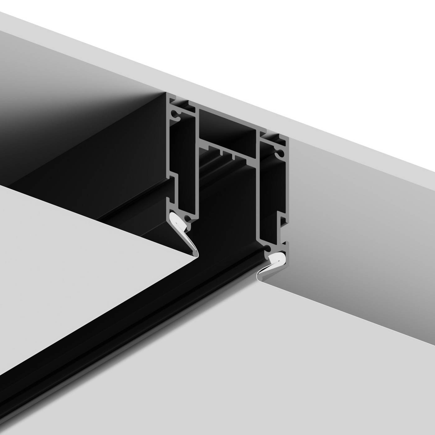 Шинопровод под натяжной потолок-1м,Hesby Lighting ElDeko HSBL_0072_1