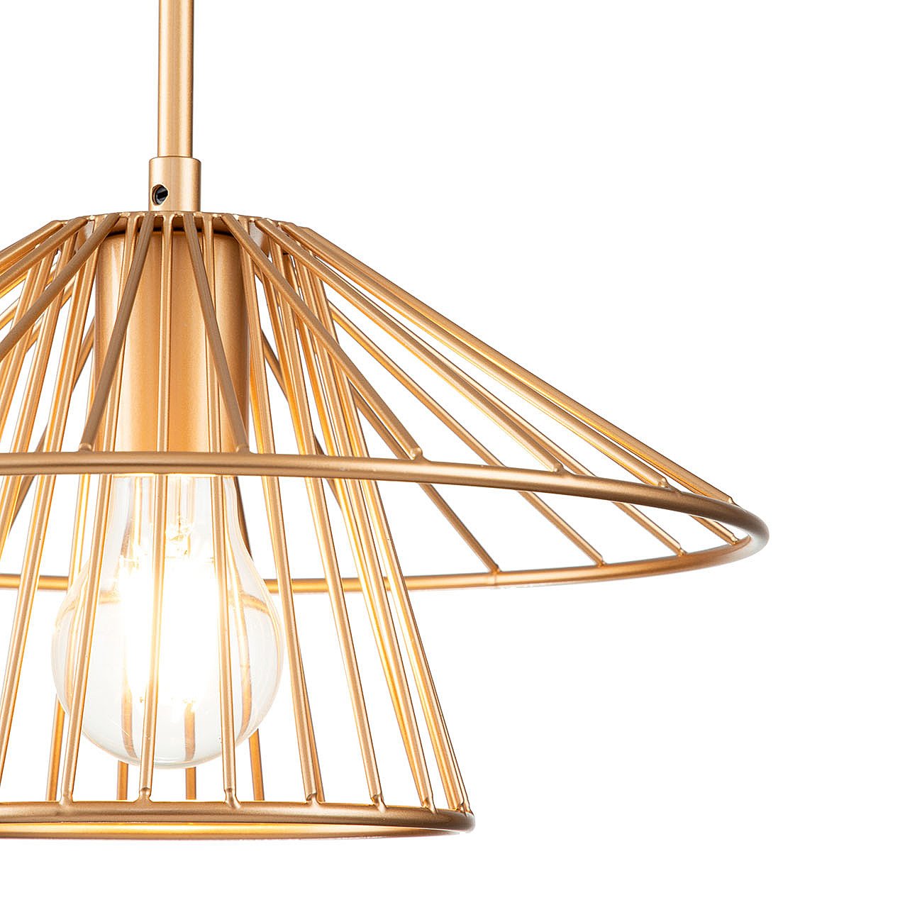 V000285 Светильник подвесной Indigo Strato 10016/1P Gold V000285